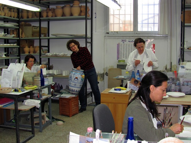 lavorazione in laboratorio al lavoro