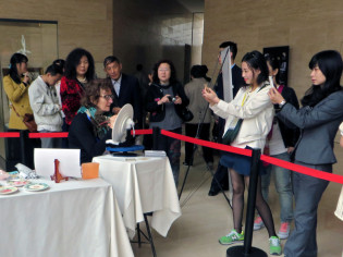 Laura Silvagni durante l'esibizione a Luoyang Laura Silvagni durante l'esibizione a Luoyang