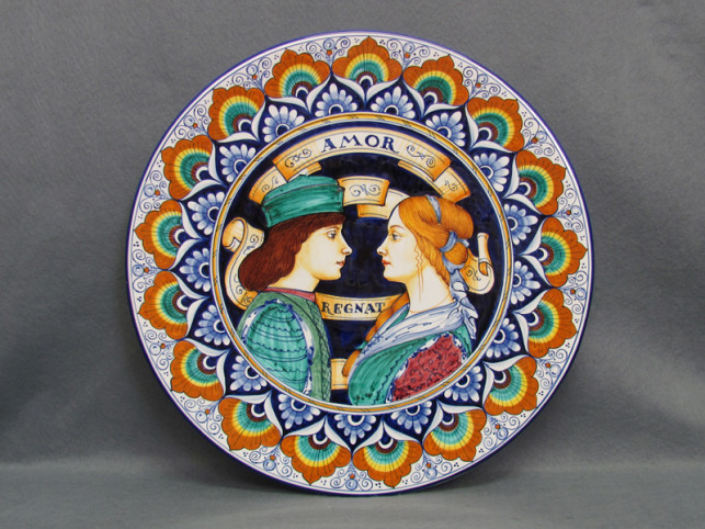Ceramic Wedding Plate