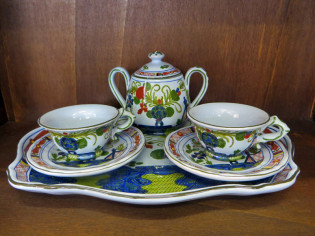 Faenza ceramic tea service Faenza ceramic tea service