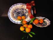 Fruttiera in ceramica