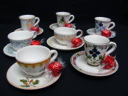 Servizio da caffè in ceramica di Faenza