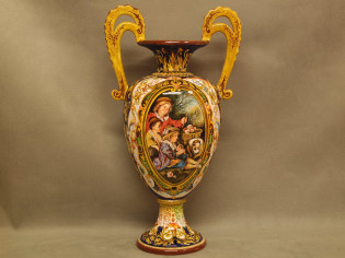 Anfora Raffaellesco, Ceramica di Faenza