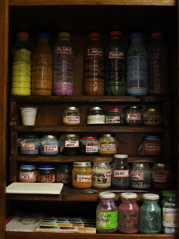 the Colors of artistic ceramics