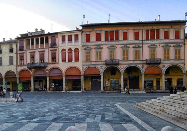 Piazza della Libertà a Faenza
