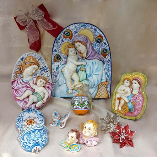 madonne e altre ceramiche di natale 2022