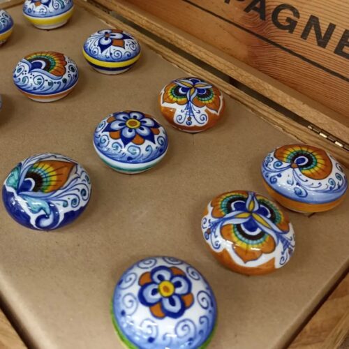 tappi in ceramica di Faenza - natale 2022