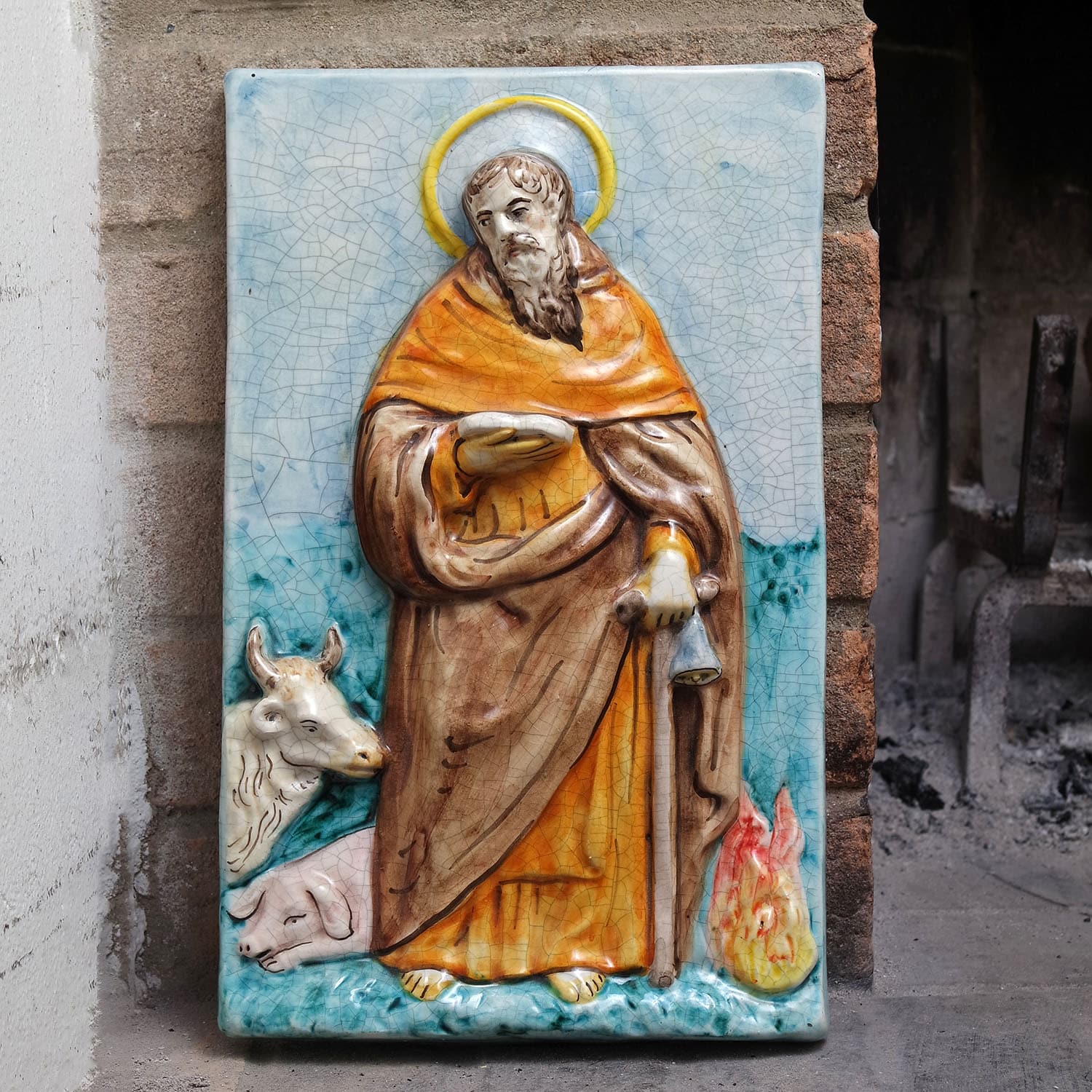 Anthony the Great plaque