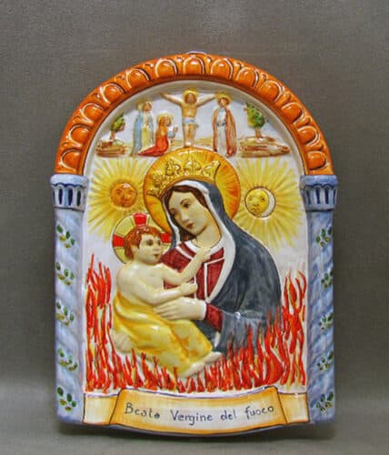 lunetta della Madonna del Fuoco di Forlì