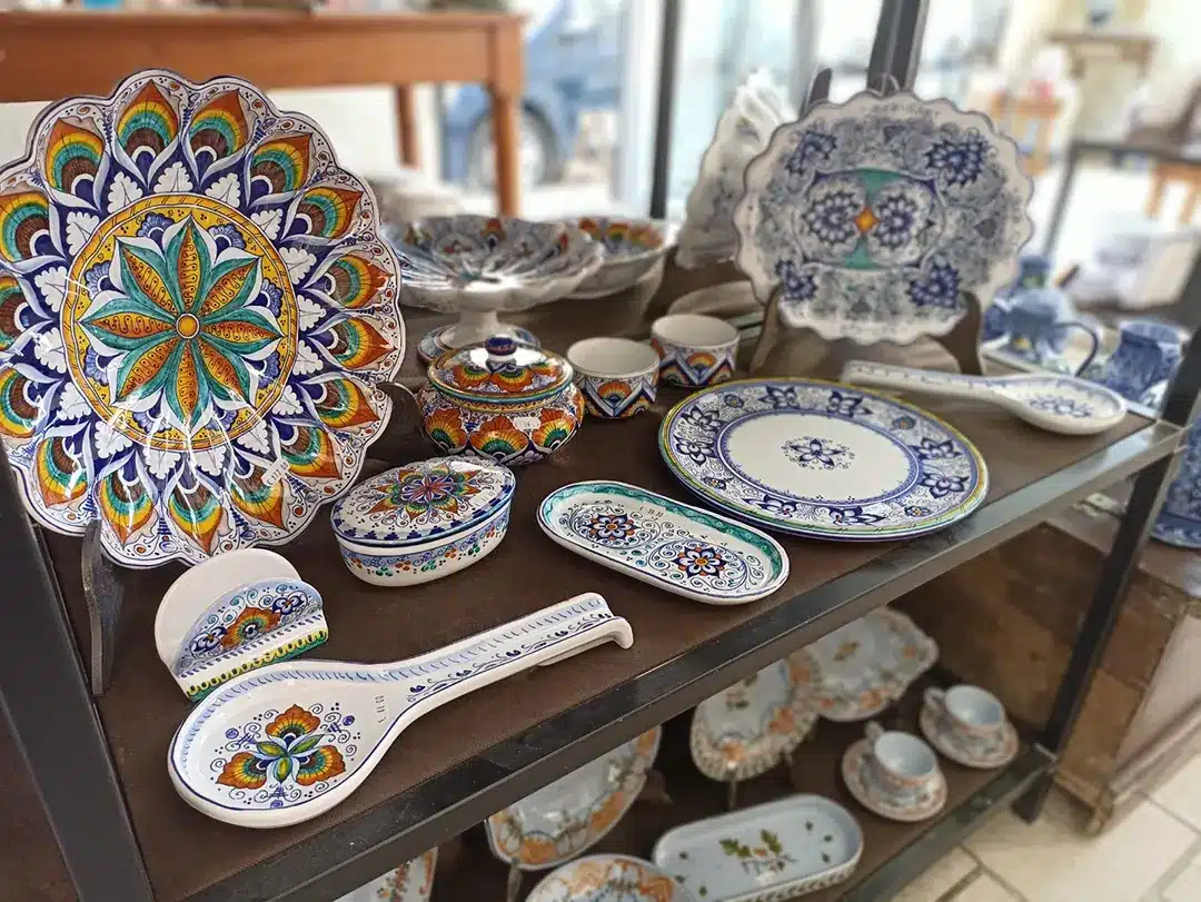 new pavona palmetta ceramic exhibition